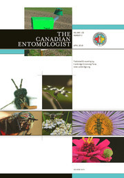 The Canadian Entomologist Volume 150 - Issue 2 -