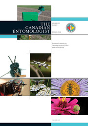 The Canadian Entomologist Volume 150 - Issue 5 -