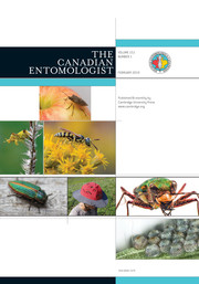 The Canadian Entomologist Volume 151 - Issue 1 -
