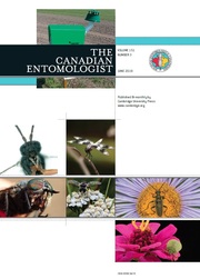 The Canadian Entomologist Volume 151 - Issue 3 -