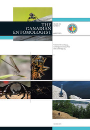 The Canadian Entomologist Volume 153 - Issue 4 -