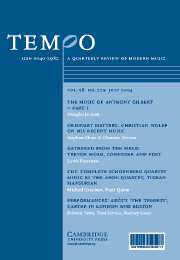 Tempo Volume 58 - Issue 229 -