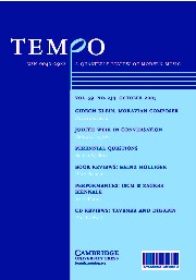 Tempo Volume 59 - Issue 234 -