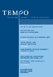 Tempo Volume 60 - Issue 235 -