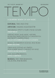 Tempo Volume 71 - Issue 279 -