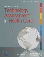 International Journal of Technology Assessment in Health Care Volume 34 - Issue 3 -