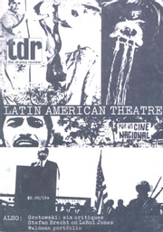 TDR Volume 14 - Issue 2 -  Latin American Theatre