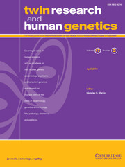 Twin Research and Human Genetics Volume 17 - Issue 2 -