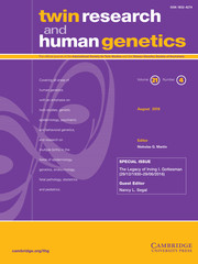 Twin Research and Human Genetics Volume 21 - Special Issue4 -  The Legacy of Irving I. Gottesman (29/12/1930-29/06/2016)