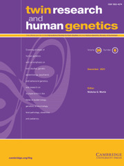Twin Research and Human Genetics Volume 24 - Issue 6 -