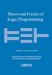 Theory and Practice of Logic Programming Volume 6 - Issue 3 -
