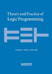 Theory and Practice of Logic Programming Volume 6 - Issue 4 -