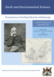 Earth and Environmental Science Transactions of The Royal Society of Edinburgh Volume 112 - Special Issue3-4 -  James Croll – from Janitor to Genius