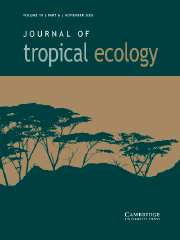 Journal of Tropical Ecology Volume 19 - Issue 6 -