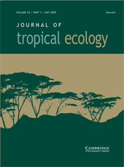 Journal of Tropical Ecology Volume 25 - Issue 3 -