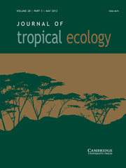 Journal of Tropical Ecology Volume 28 - Issue 3 -