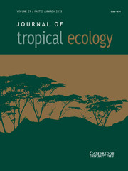 Journal of Tropical Ecology Volume 29 - Issue 2 -