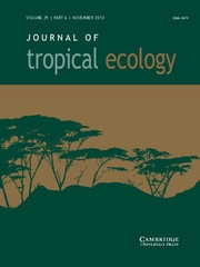 Journal of Tropical Ecology Volume 29 - Issue 6 -