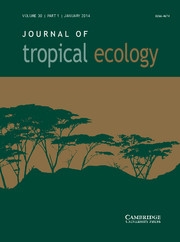 Journal of Tropical Ecology Volume 30 - Issue 1 -