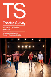 Theatre Survey Volume 61 - Issue 2 -