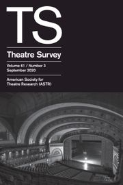 Theatre Survey Volume 61 - Issue 3 -