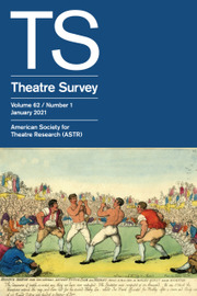 Theatre Survey Volume 62 - Issue 1 -