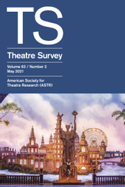 Theatre Survey Volume 62 - Issue 2 -