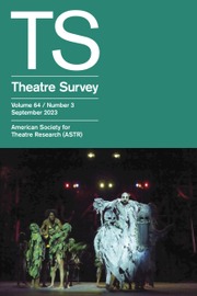 Theatre Survey Volume 64 - Issue 3 -