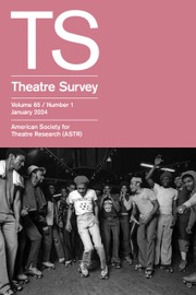Theatre Survey Volume 65 - Issue 1 -
