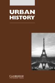 Urban History Volume 33 - Issue 1 -