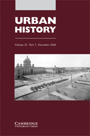 Urban History Volume 35 - Issue 3 -