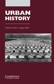 Urban History Volume 36 - Special Issue2 -  Transnational Urbanism in the Americas