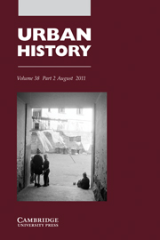 Urban History Volume 38 - Issue 2 -