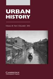 Urban History Volume 38 - Issue 3 -  China's urban turn
