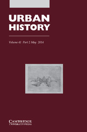 Urban History Volume 41 - Issue 2 -