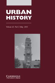 Urban History Volume 42 - Issue 2 -