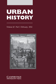 Urban History Volume 43 - Issue 1 -