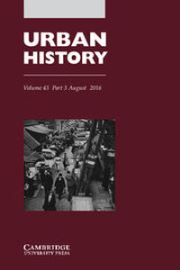 Urban History Volume 43 - Special Issue3 -  Markets in modernization: transformations in urban market space and practice, c. 1800 - c. 1970