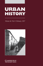 Urban History Volume 44 - Issue 1 -