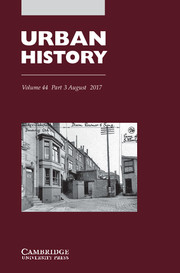 Urban History Volume 44 - Issue 3 -