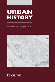 Urban History Volume 47 - Special Issue3 -  Thinking spatially: new horizons for urban history