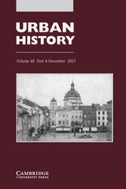 Urban History Volume 48 - Issue 4 -