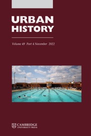 Urban History Volume 49 - Issue 4 -