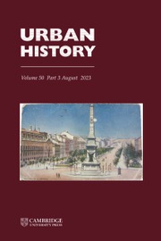 Urban History Volume 50 - Issue 3 -