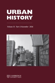 Urban History Volume 51 - Issue 4 -  Twinned cities: reconciliation and reconstruction in Europe after 1945