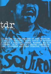 TDR Volume 11 - Issue 4 -
