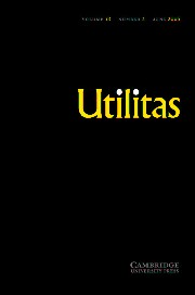 Utilitas Volume 18 - Issue 2 -