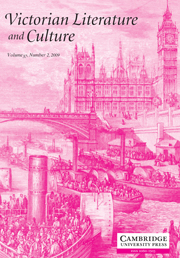 Victorian Literature and Culture Volume 37 - Issue 2 -