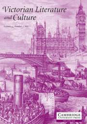 Victorian Literature and Culture Volume 39 - Issue 1 -
