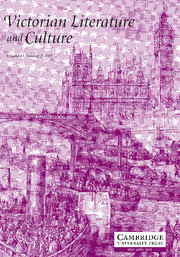 Victorian Literature and Culture Volume 43 - Issue 3 -